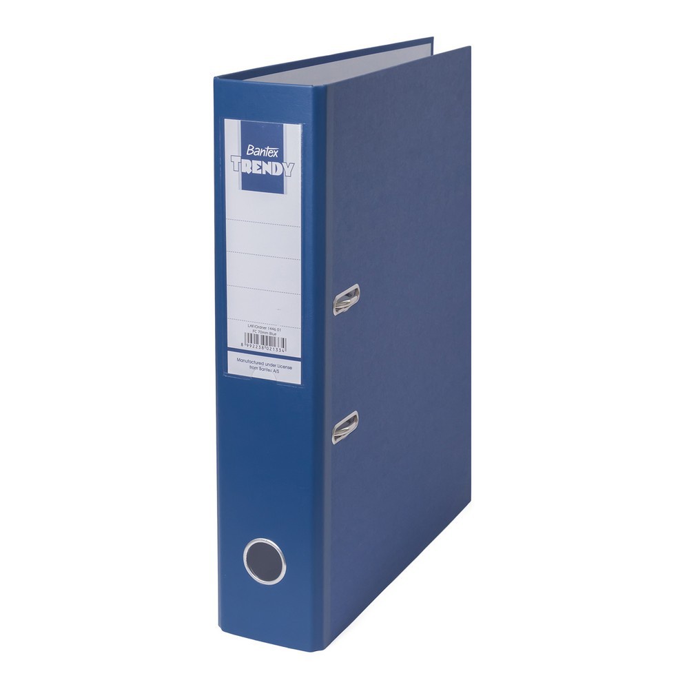 

[Artomas] Bantex Lever Arch File Ordner Trendy Folio 7cm Blue 1446 01