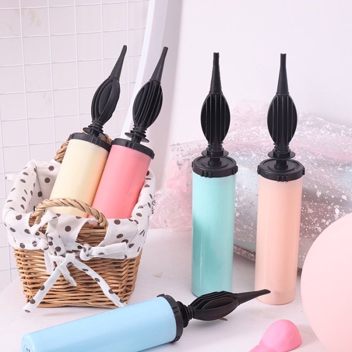 POMPA BALON TANGAN PORTABLE 1 PCS - ALAT PENIUP BALON BUKAN HELIUM