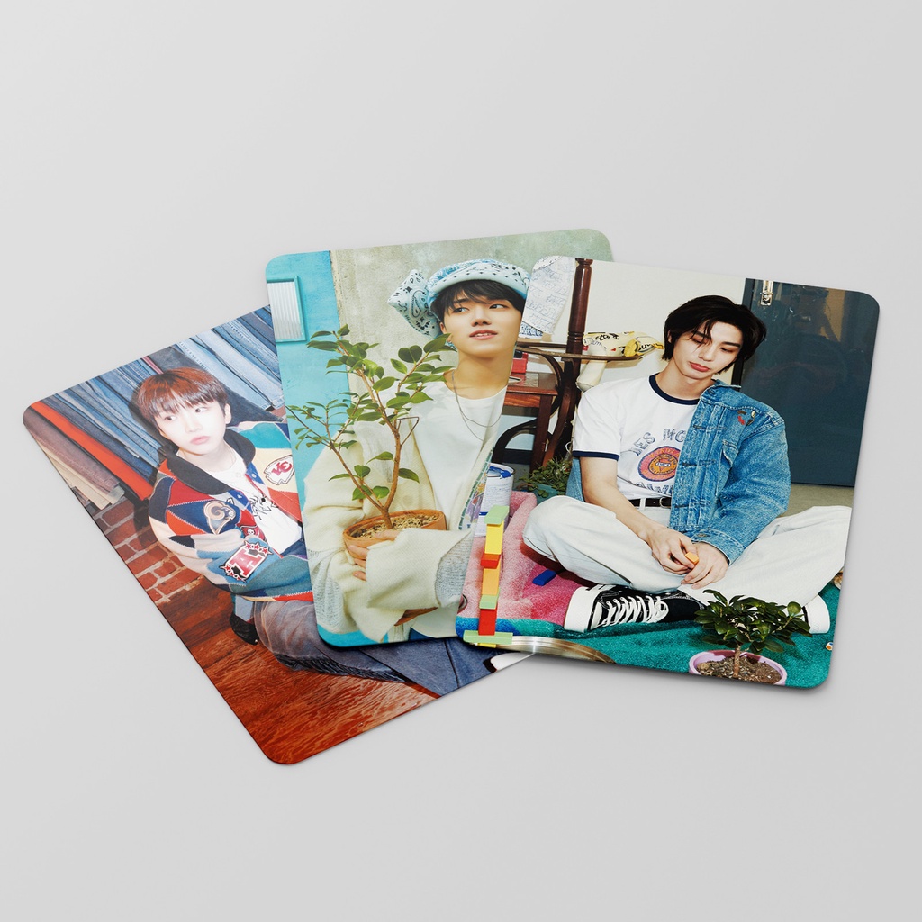 55pcs /box Cowok Sebelah WHO! Album Photocards Lomo Card BOYNEXTDOOR Kpop Postcards