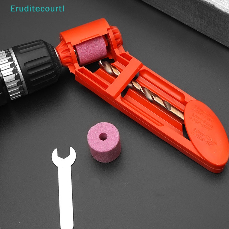 [EruditecourtI] Grinding Wheel Drill Bit Sharpener Mata Bor Set Pengasah Untuk Step Drill [New]