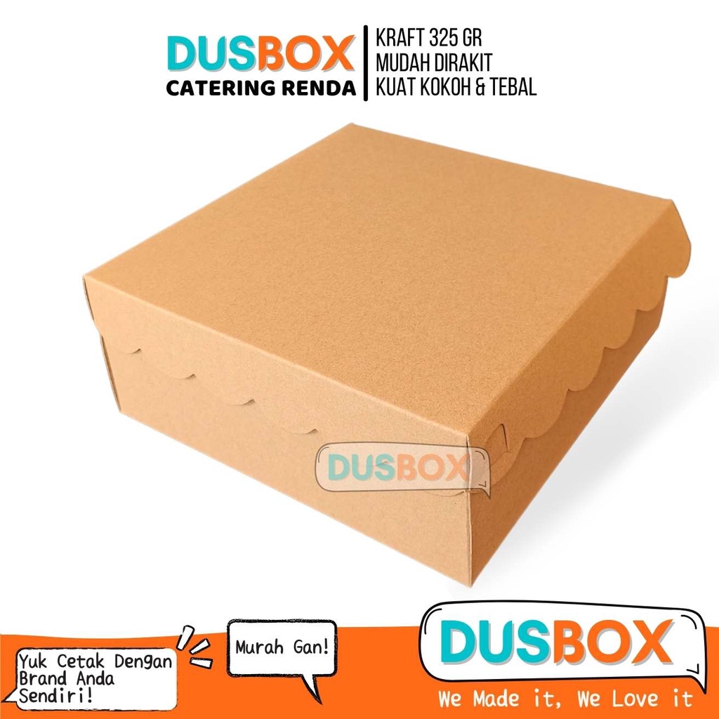 Dus Catering / Box Nasi / Kemasan Ayam Bakar / Box Catering / Lunch Box / Dus Nasi / Kemasan Box