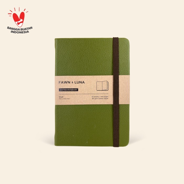 

✨BISA COD✨ -Notebook / Journal A6 Small - Moss Haze - Buku Jurnal / Agenda - Ruled