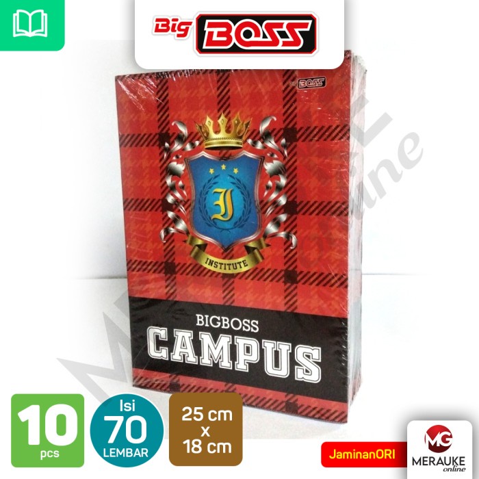 

✨BISA COD✨ -Buku Tulis BigBoss Campus 70 Lembar