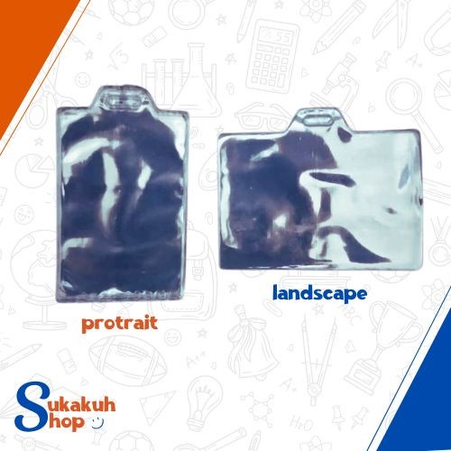 

Plastik Id Card Nametag 6 x 9 CM
