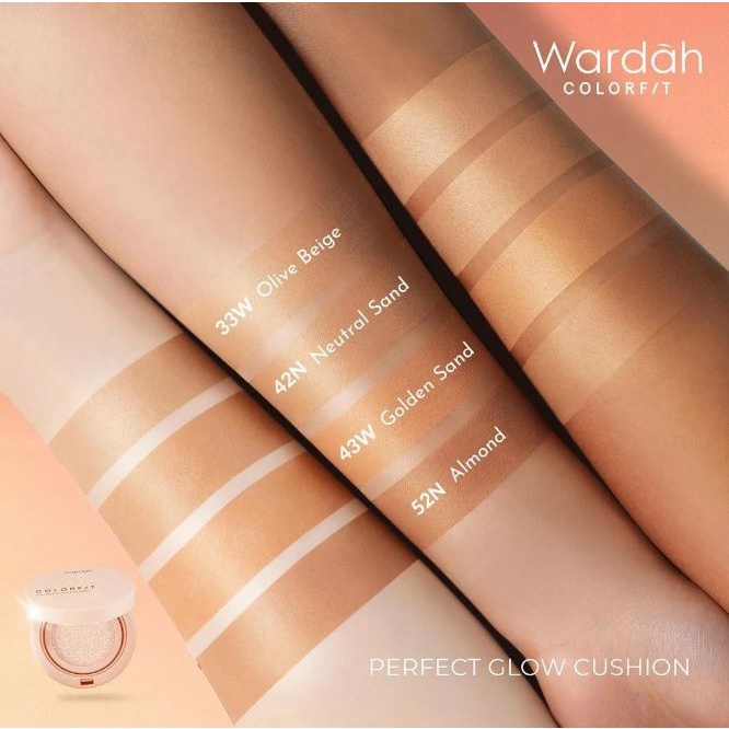 (READY & ORI) Wardah Colorfit Perfect Glow Cushion Bedak Padat BPOM