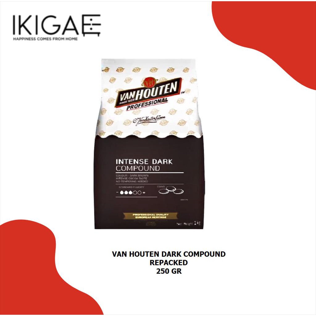VAN HOUTEN COIN DARK COMPOUND / COKLAT KOIN DARK COMPOUND  REPACKED
