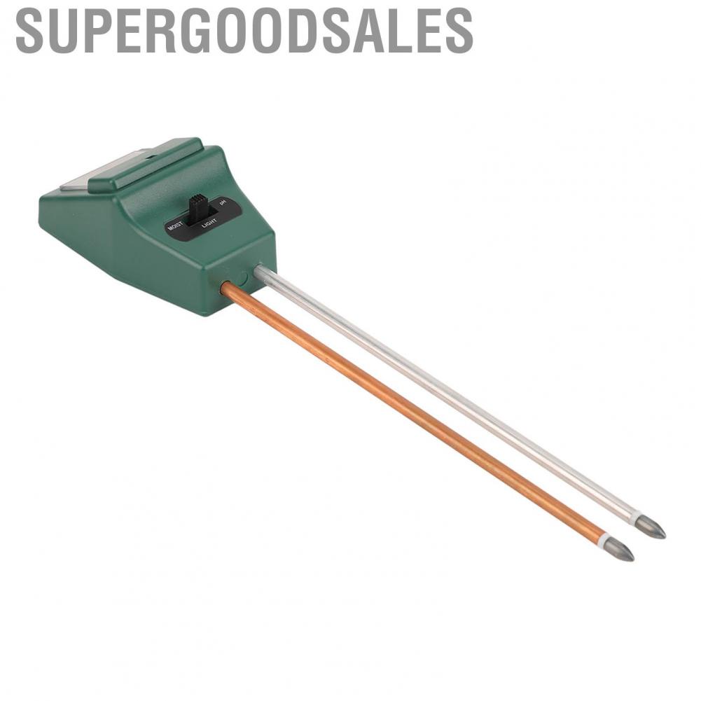 Supergoodsales Soil Tester  18.4cm Probe ABS Water Detector for Planting