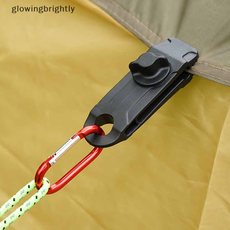 [glowingbrightly] Awning Tenda DIY Terpal Penjepit Klip Snap Kanvas Canopy Clamp Anchor Gripper Jaw Grip Trap Mengencangkan Alat Pertukangan TFX