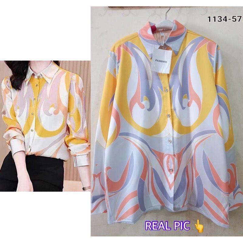 KEMEJA WANITA BANGKOK SARAH IMPORT BKK BANGKOK
