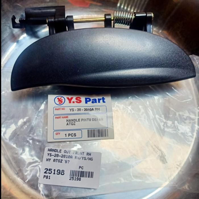 SPAREPART OTOMOTIF- Handle Pintu Luar Depan Kanan Hyundai Atoz'97 YS Taiwan -KOMPONEN AKSESORIS