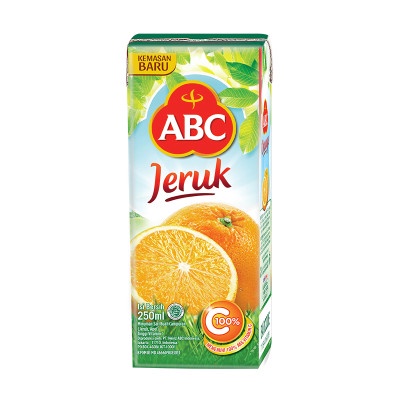 

Paket ABC Jus Jeruk 250 ml x 4 pcs