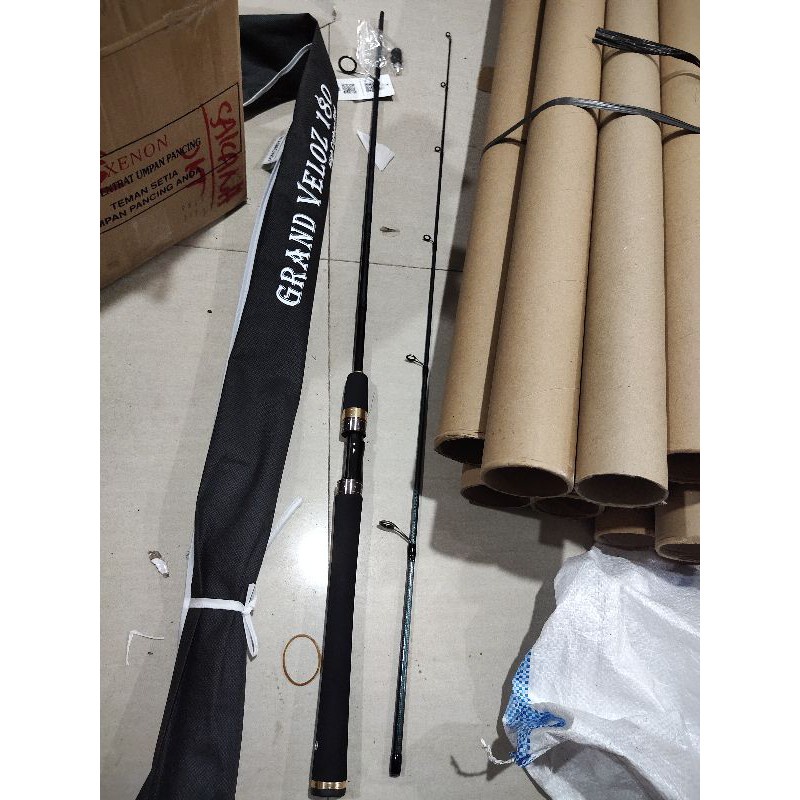 Joran Hinomiya Grand Veloz Atau Barramundi New 602 carbon ulir grandveloz atau barramundi