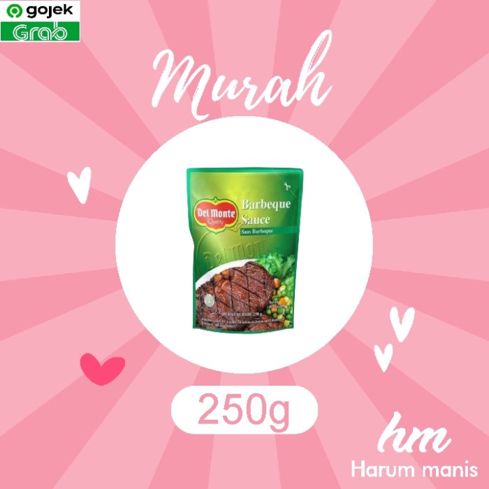 

Del monte saus barbeque 250gr / delmonte saos bbq