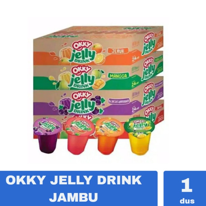 

Okky Jelly Drink Jambu 150 ml x 24 cup