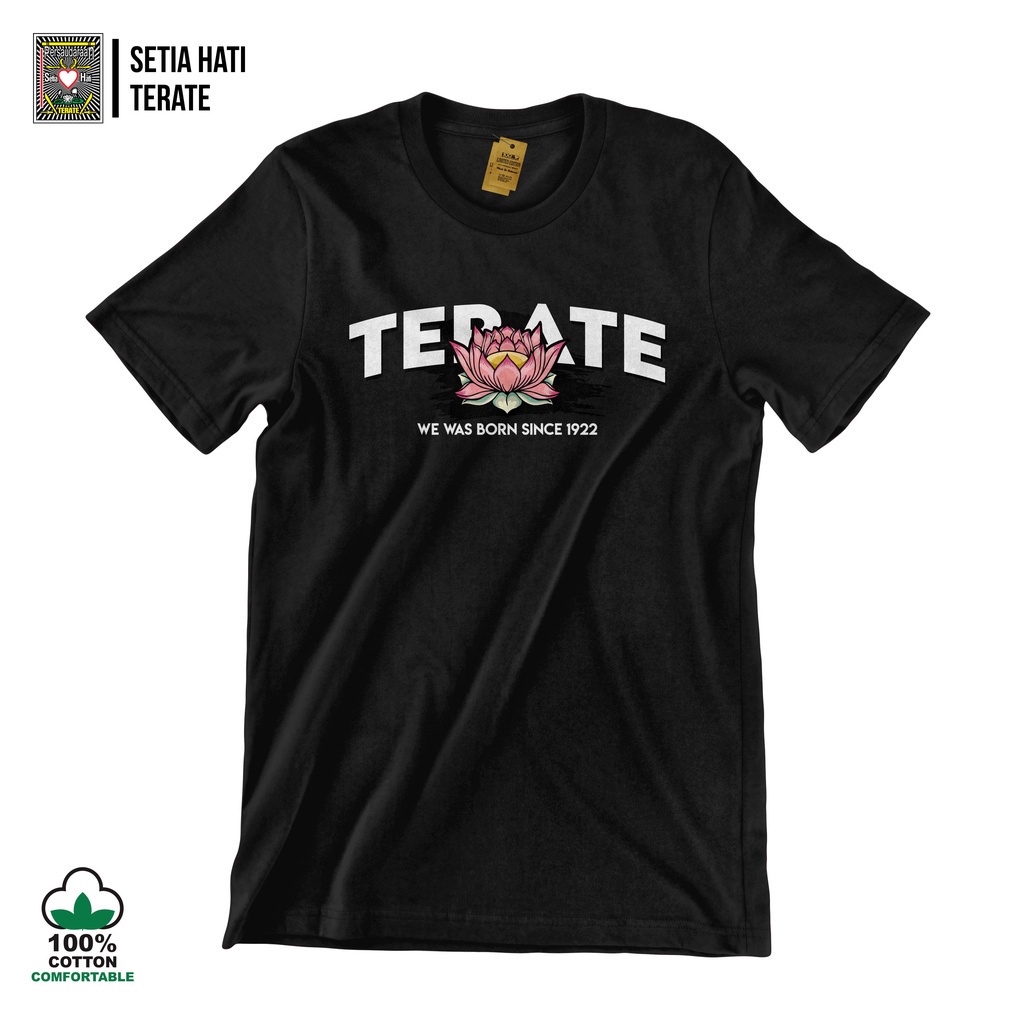 KAOS TERATE PSHT KAOS SETIA HATI PUNKSHTER RAJA TEGA KODE LOTUS LIGHT
