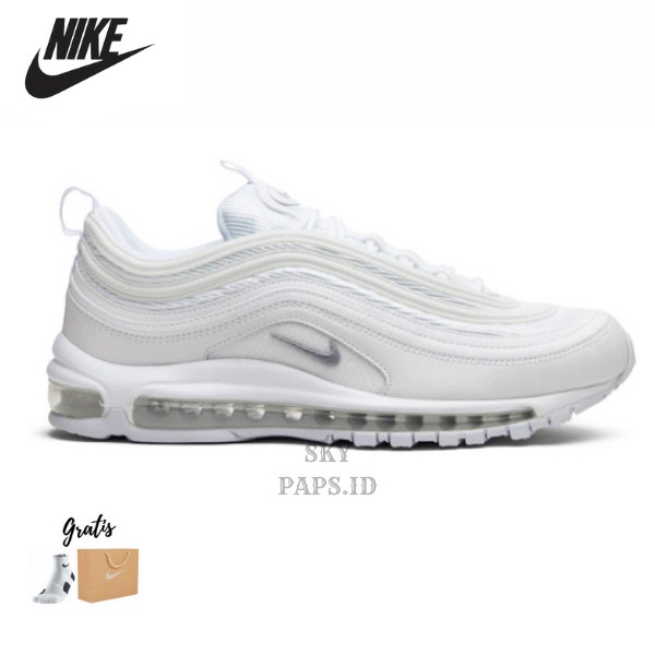 nike air max 97 triple White, 36