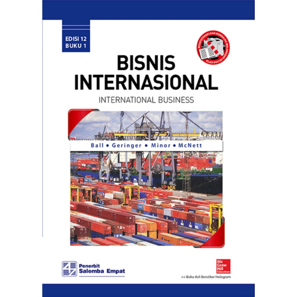 

Bisnis Internasional / international business edisi 12 buku 1 by Ball geringer minor mcnett