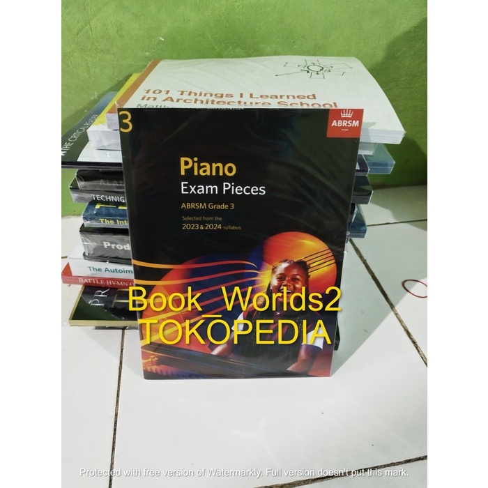 buku ABRSM Grade 3 Piano Exam Pieces 2023-2024