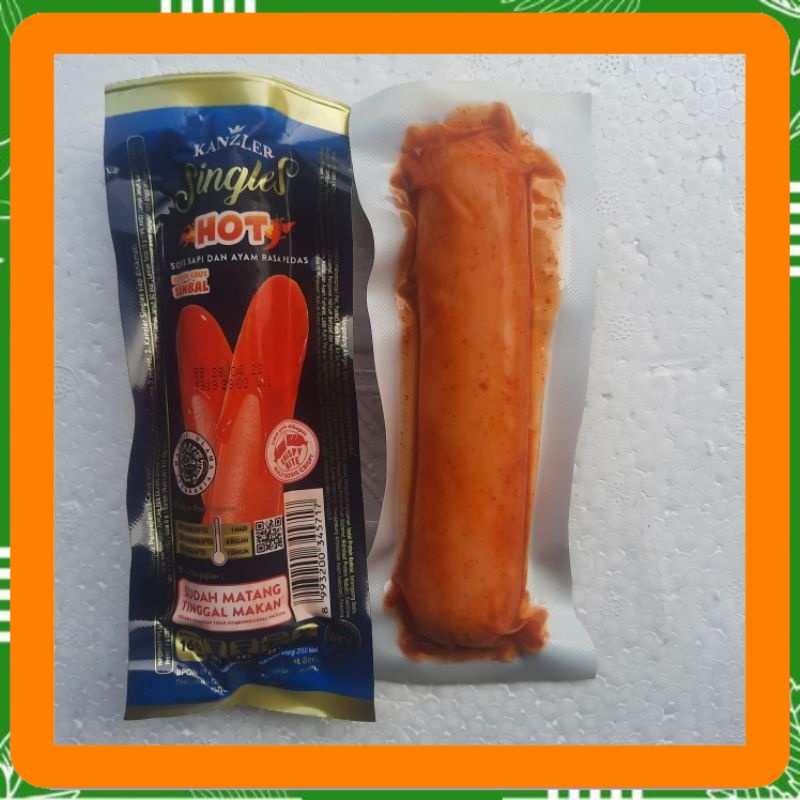 

Sosis kanzler singles hot 60 gram Best Seller