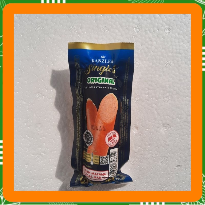 

Kanzler singles sosis sapi & ayam 65 gram Best Seller