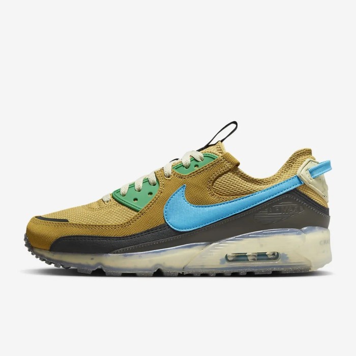 NIKE AIR MAX TERRASCAPE 90 | Sepatu sneakers pria terbaru 2022 - Kuning, 7.5