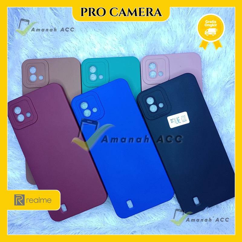 Softcase Pro Camera REALME C20 / C11 2021 Candy Case Full Color 3D Silikon TPU