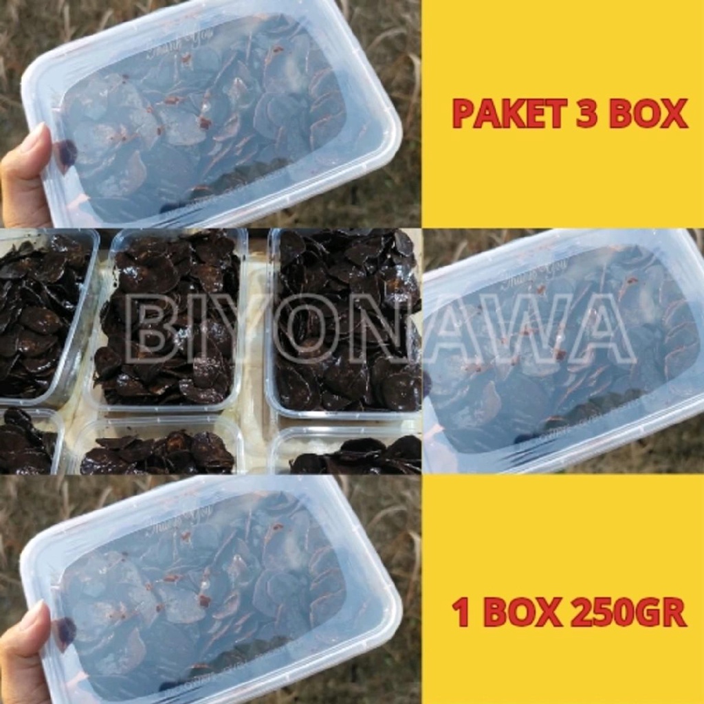 

PAKET BUNDLING 750g KRIPIK PISANG COKLAT LUMER 3 BOX