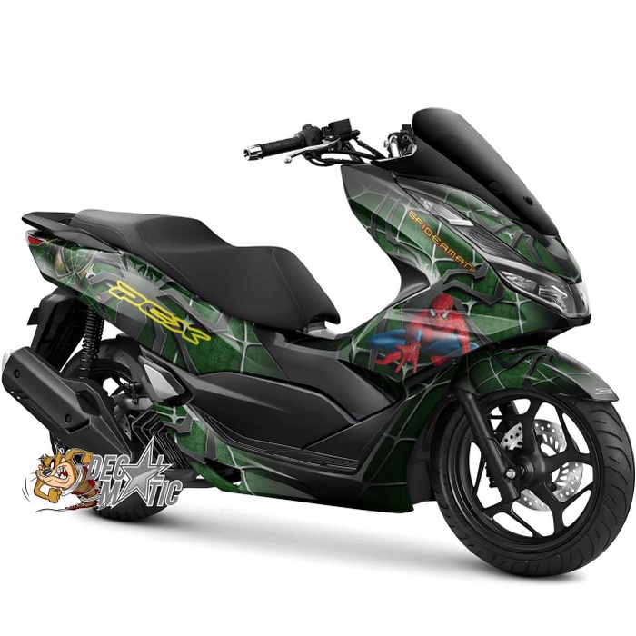 Decal PCX Full Body - Stiker Full Body Motor Honda PCX 160 / PCX150 Spiderman