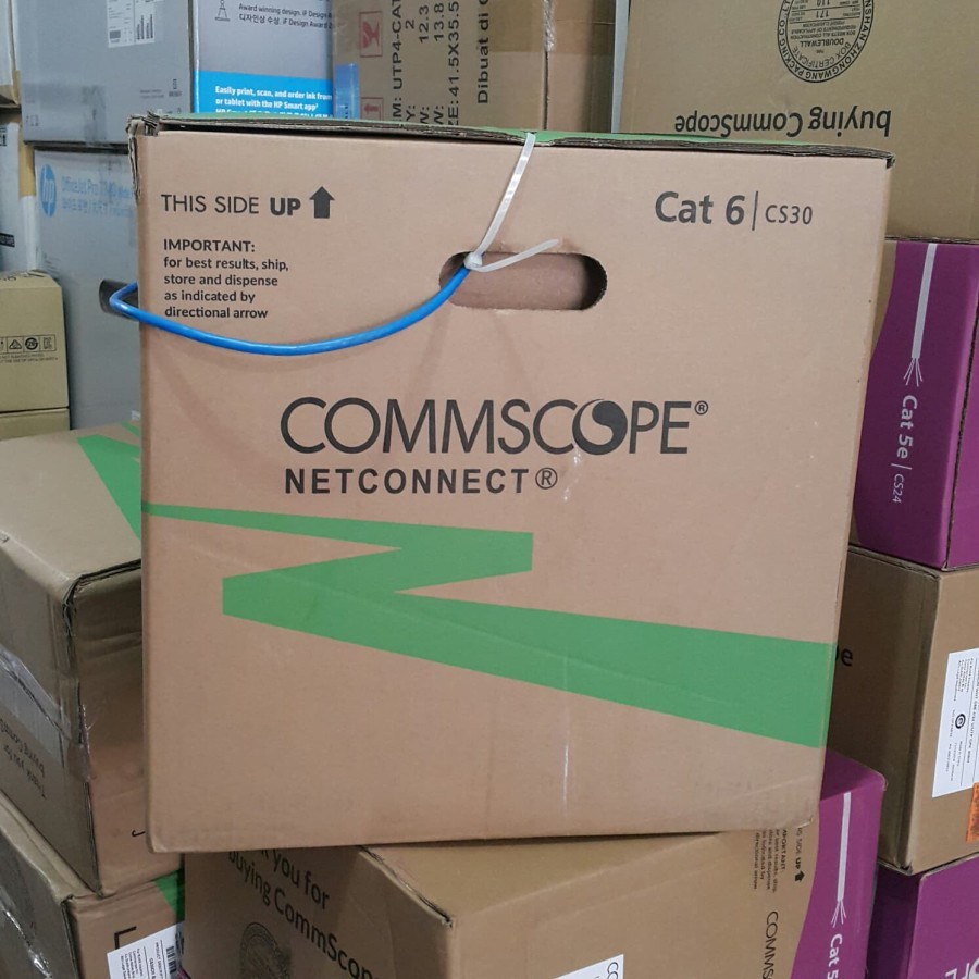 Kabel Cat 6 Commscope - Kabel LAN Commscope Blue Cat 6