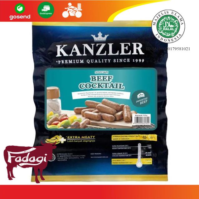 

KANZLER Beef Cocktail Saussage (250 gr)