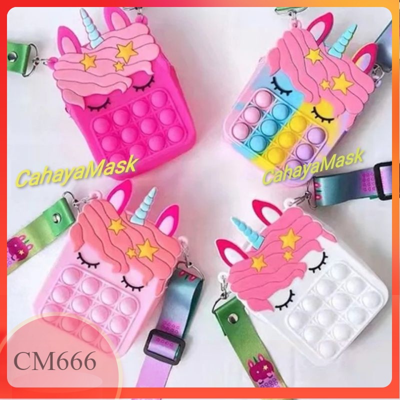 Tas Anak Mini Silikon Pop It
