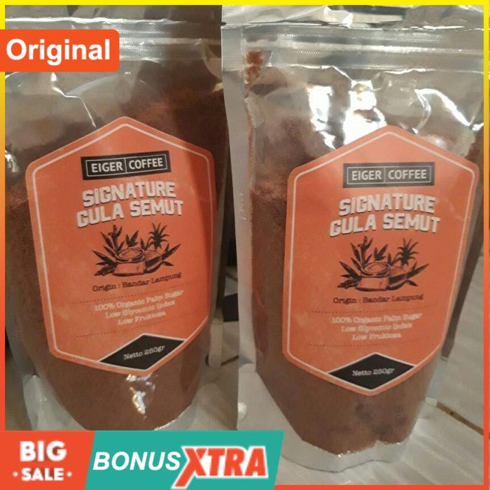 

Gula Eiger Coffee Gula Semut Sugar Kopi Pouch Murah ORIGINAL Bagus