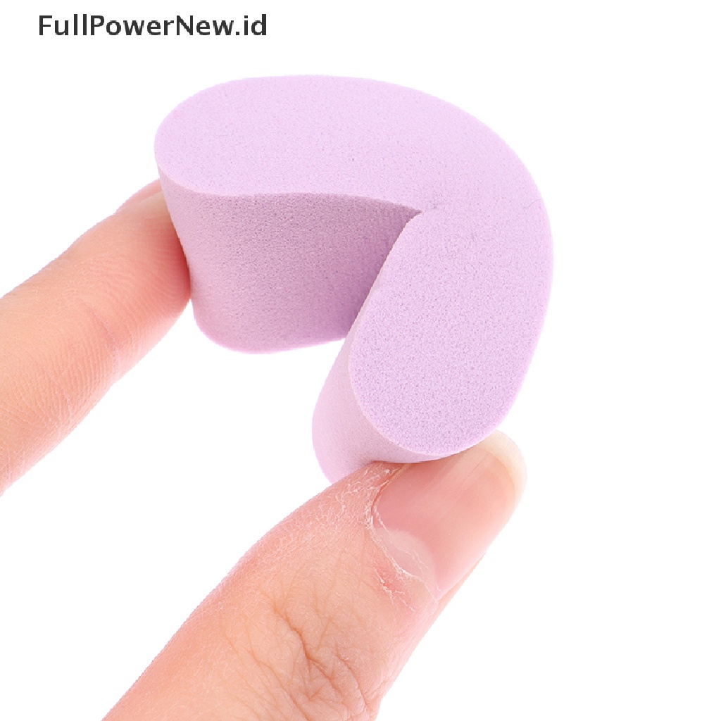 Power1 /3 /4Pcs Makeup Powder Puff Basah Dan Kering Alat Kosmetik Penggunaan Ganda Untuk Anak Perempuan ID