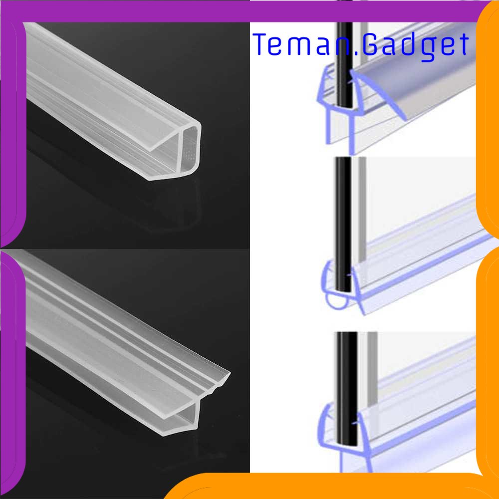TG - ART Alloet Lis Sela Pintu Silicone Rubber Door Sealing Strip Type H 1M - TP40