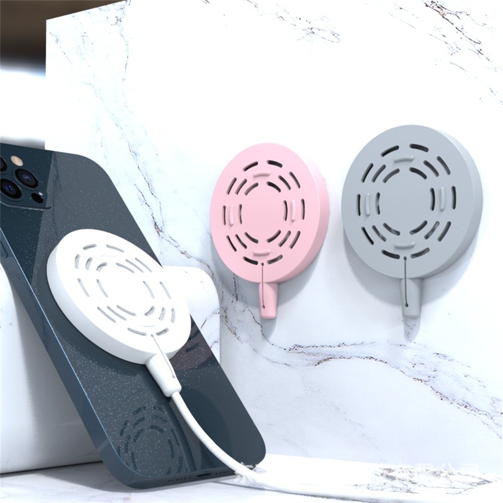 Charger Nirkabel Kasus Pelindung Penghilang Panas Dan Pelindung Goresan Case Untuk iPhone Wireless Charger Silicone Pelindung Case Magnetic Absorber Charger Pelindung Case