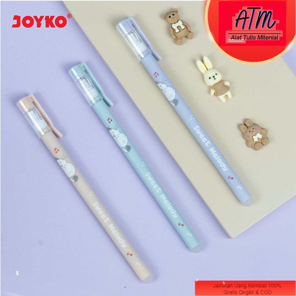 

Erasable Gel Pen Pulpen Bisa Dihapus Joyko GP-334 Shokyo 7 Gel 0.5 mm