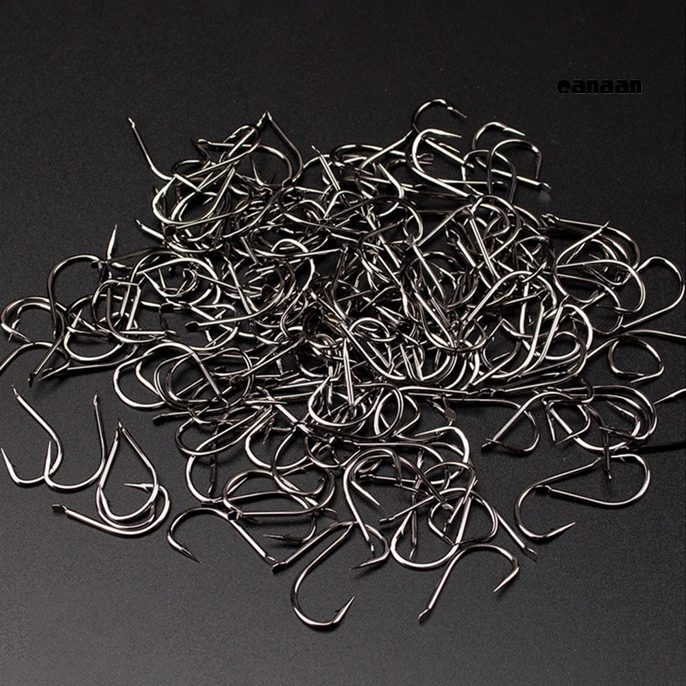 Cnn-100pcs Baja Memancing Berduri Kait Cacing Umpan Holder Fish Tackle Tools Aksesoris