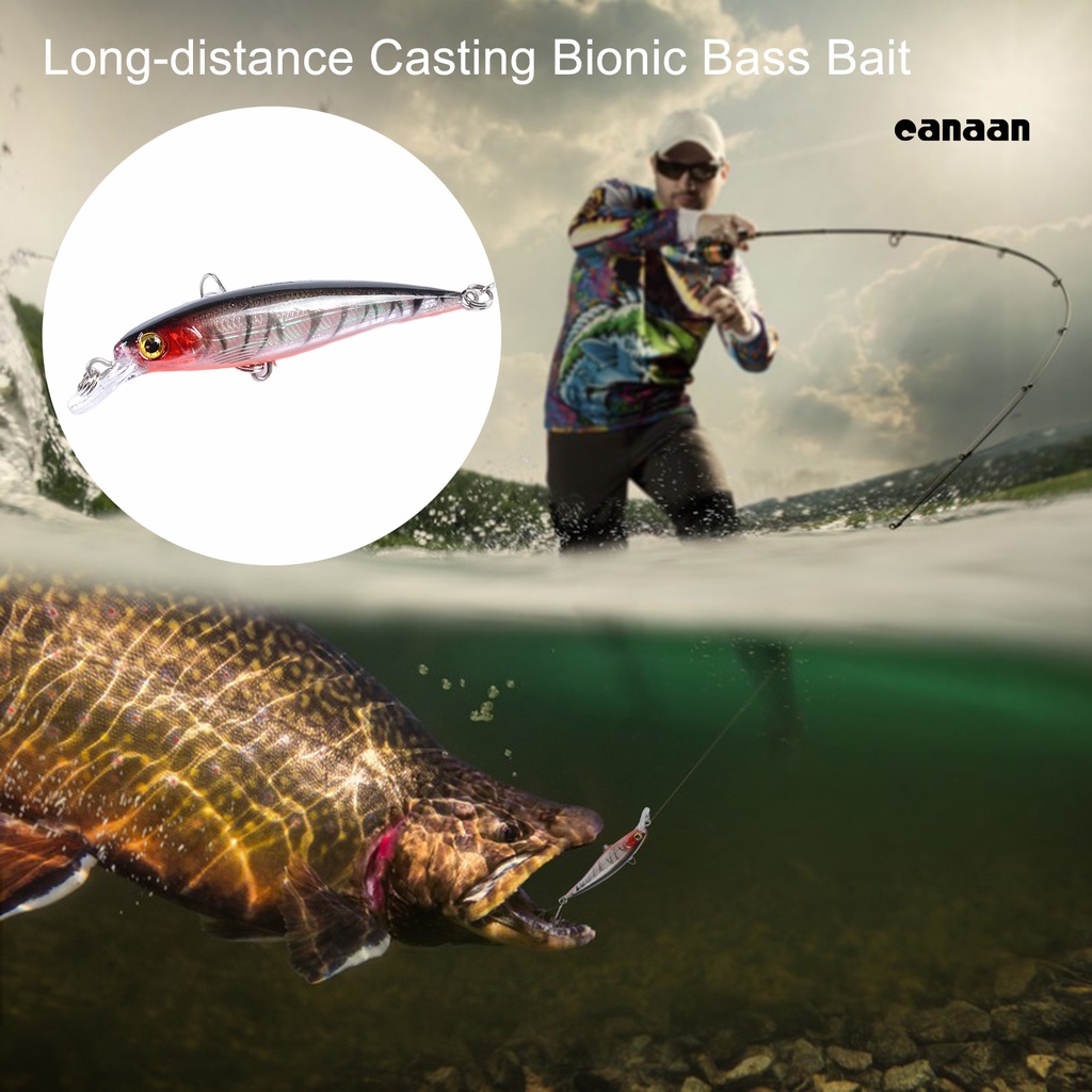 Cnn-9cm/7.3g Umpan Pancing Tajam Kait 3D Simulasi Fisheyes Reflektif Angling Lure Ikan Kecil Yang Tenggelam Umpan Buatan Luar Ruangan Memancing