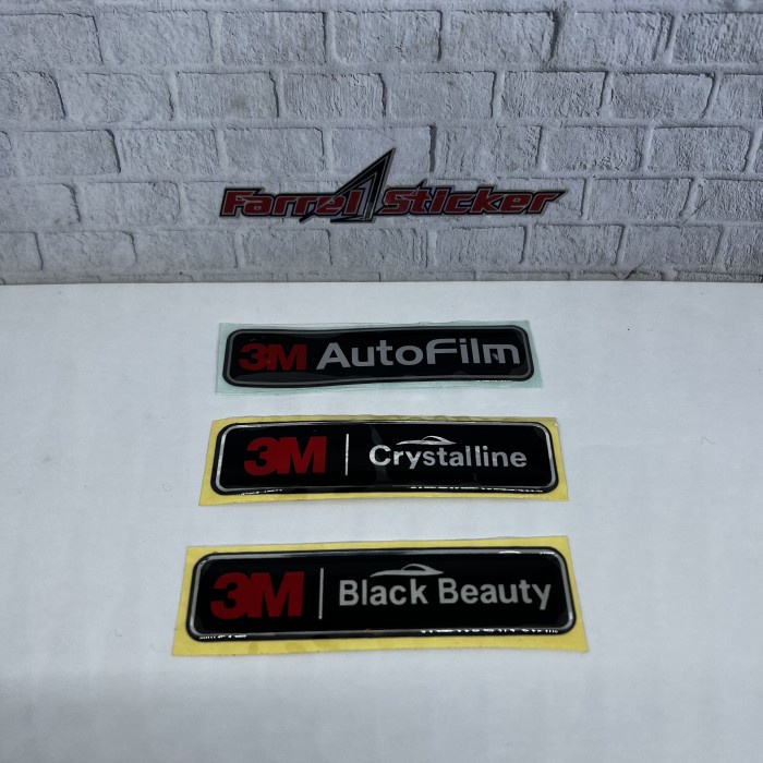 Stiker kaca film 3M timbul Sticker kaca film 3M new - 3M AutoFILM