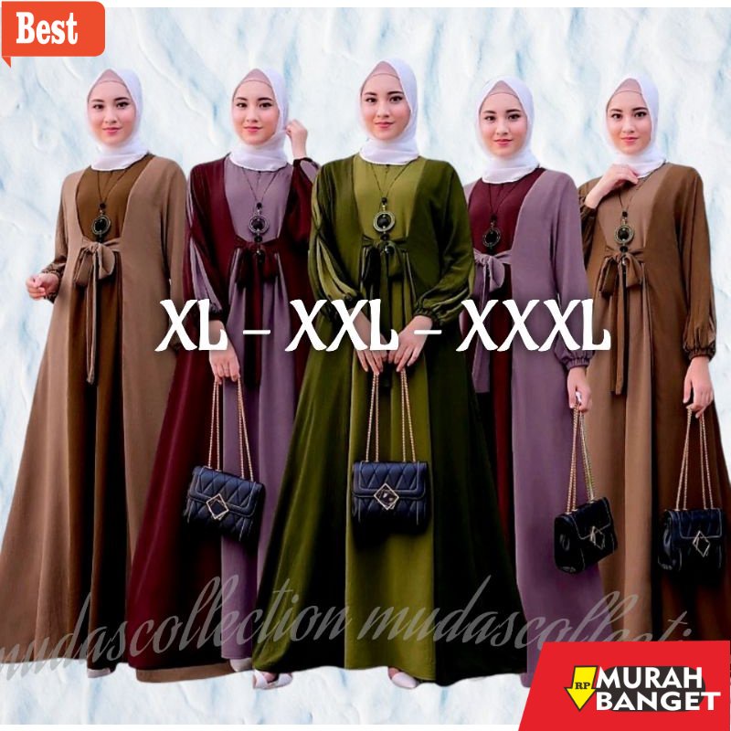 tren buat lebaran terbaru- Baju Gamis Isyana Dress Terbaru 2022  Baju Kondangan Wanita Kekinian Long