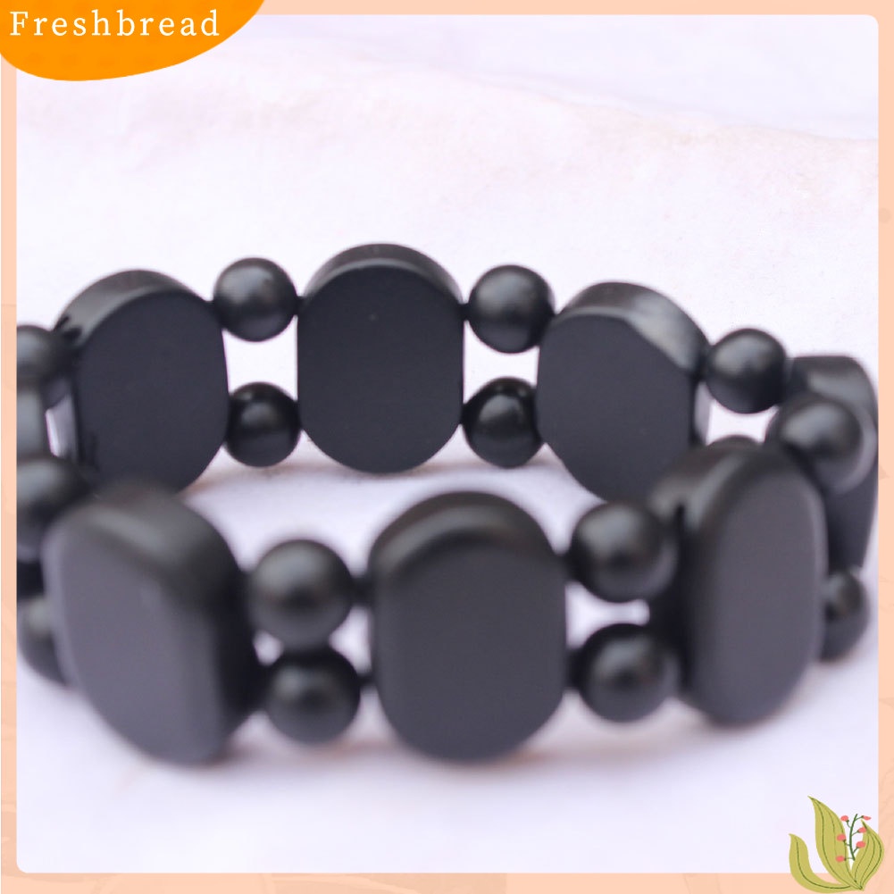 &lt; Freshbread &gt; Gelang Batu Bian Alami Ukir Oval Perhiasan Wanita Pria Bianshi Bangle Hadiah