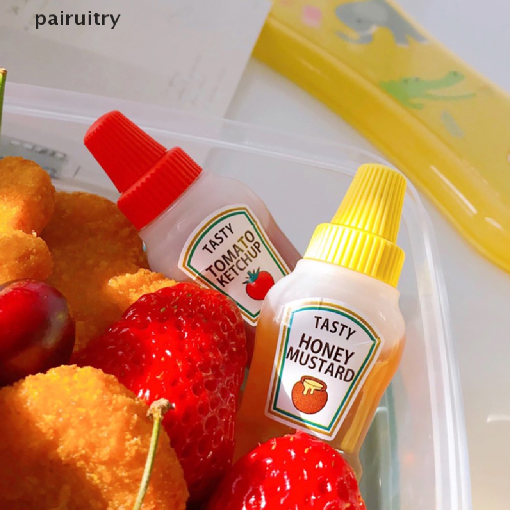 Prt Mini Tomat Kuah Boat Salad Dressing Botol Minyak Kecap Madu Mustard PRT