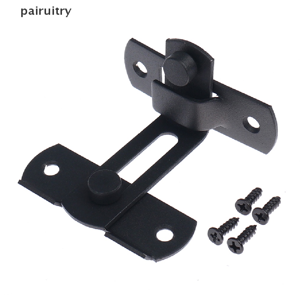 Prt Pintu Gudang Baja Cor Hook Kait Kunci Dekorasi Sudut Kanan Sliding Door Buckle PRT