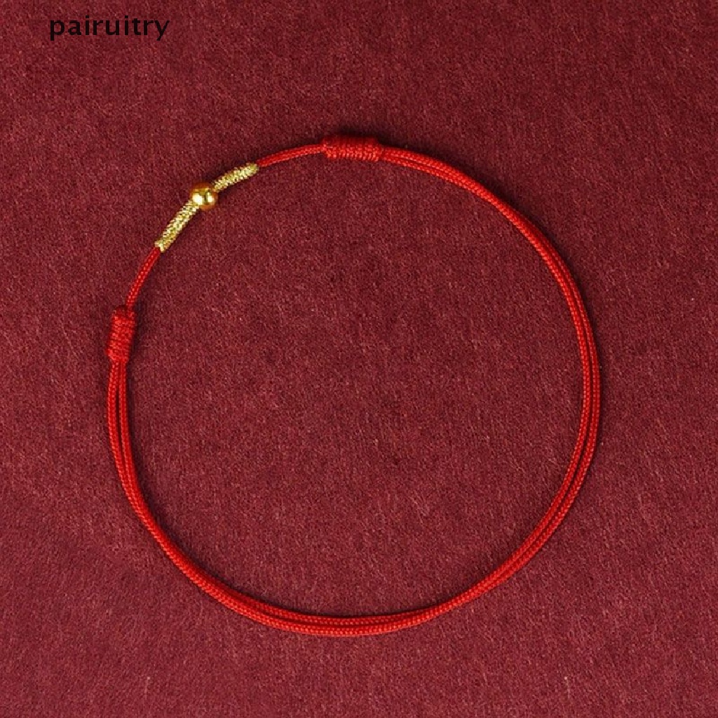 Prt Fashion Handmade Gelang Tali Merah Beruntung Bangle Wanita Pria Terbaik Gelang Kaki PRT