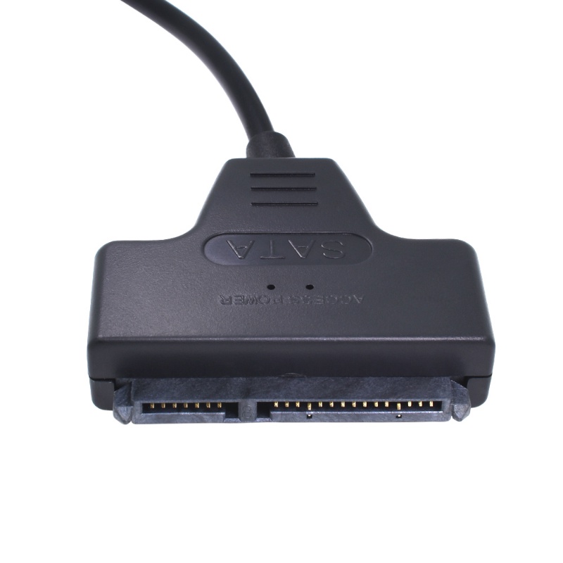 Kabel Sambungan Driver Keras Komputer 22P USB 2.0 Ke SATA Cable Serial ATA Adapter Untuk HDD/SSD Kompatibel Dengan Win98/ME /2000/XP/VISTA/Win7/Untuk MAC Os9.X/10.X/linux