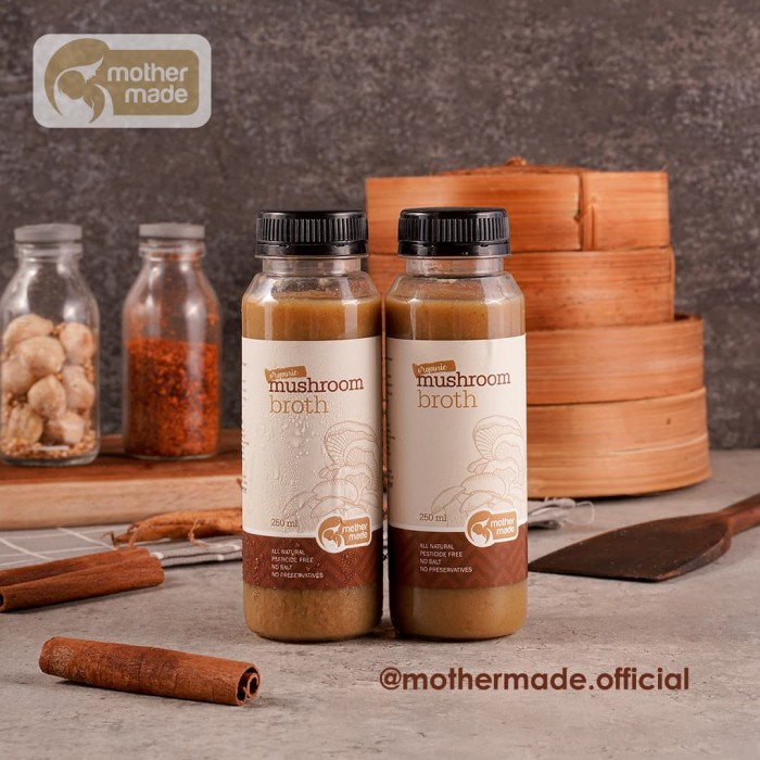 

[Ready Stock] Organic MUSHROOM Broth - Kaldu Jamur Organik - (2x250ml)