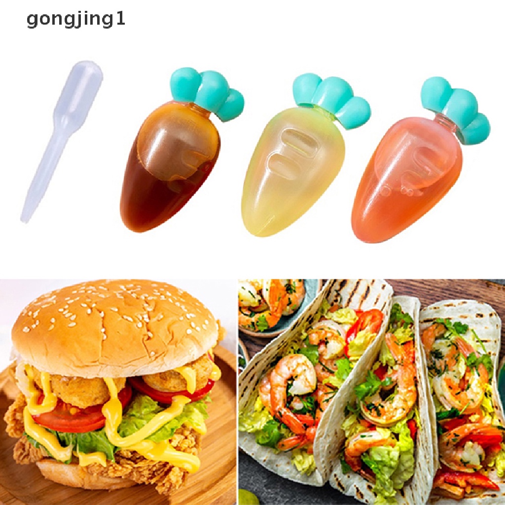 Ggg Botol Peras Bumbu Mini Salad Dressing Kecap Squeeze Jar Dispensers ID