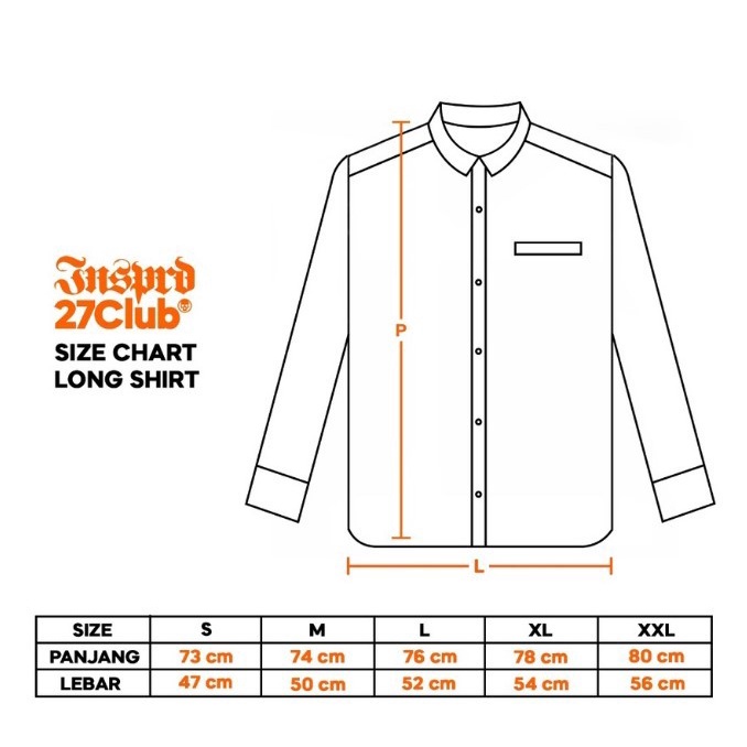 KEMEJA LENGAN PANJANG INSPIRED 27 | HARELL