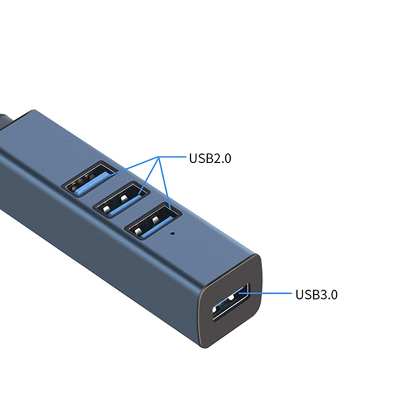 Zzz USB Hub Multi-Interamuka Adaptor Ekspanding Mendukung Transmisi Data Kecepatan Tinggi