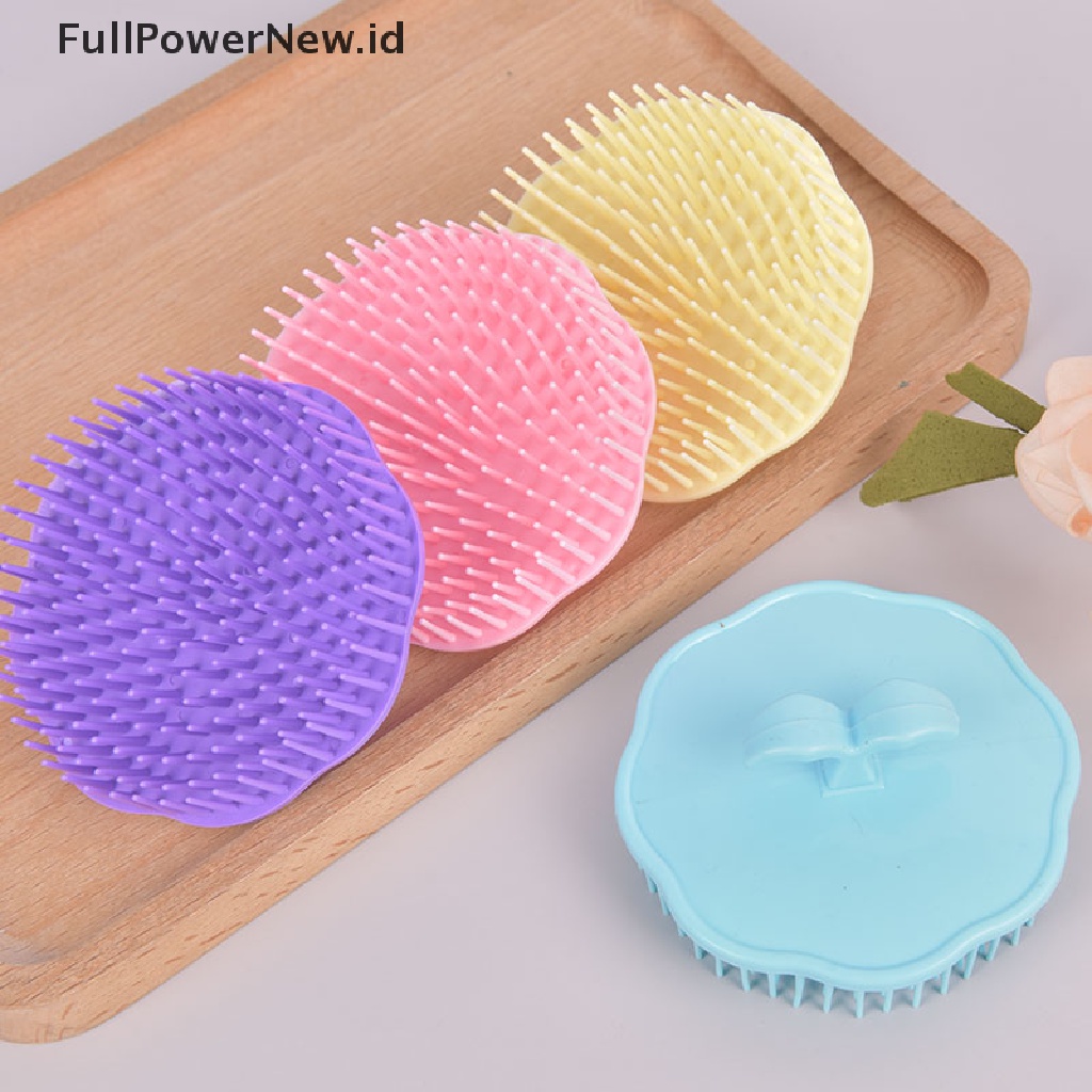 Power Sikat Shampo Dewasa Sikat Kulit Kepala Lem Lembut Sisir Rambut Panjang Hair Scalp Head Massage ID